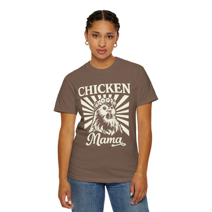 Chicken Mama T-Shirt — Retro Hen Farm Mom Tee