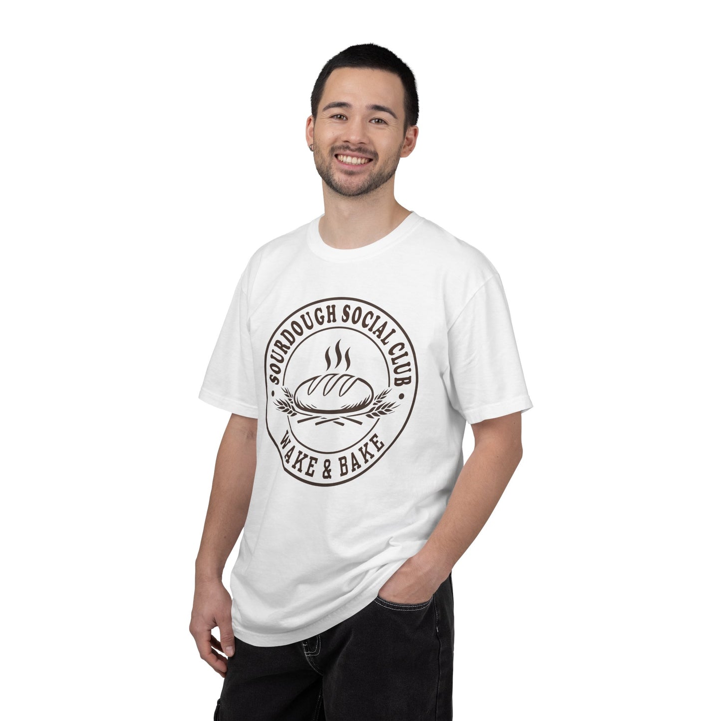 Sourdough Social Club Funny Bread Baking Baker Humor T-Shirt
