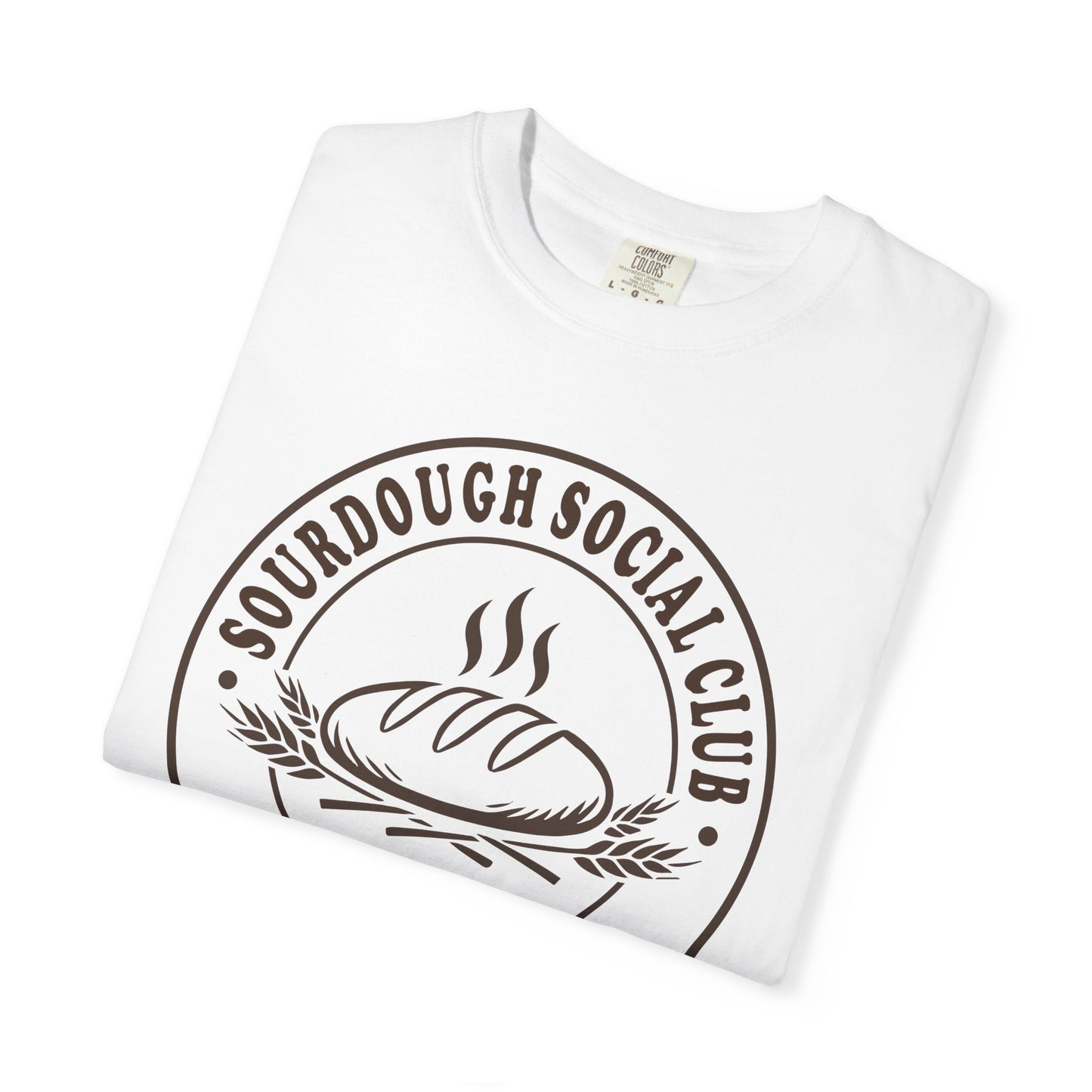 Sourdough Social Club Funny Bread Baking Baker Humor T-Shirt