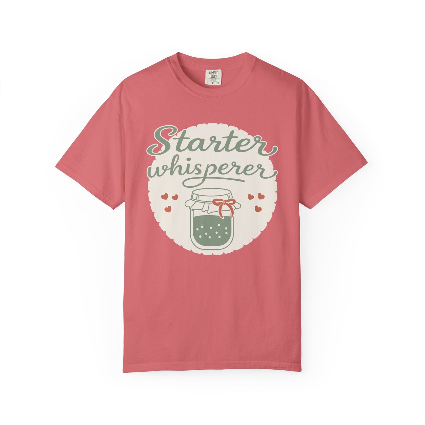 Starter Whisperer T-Shirt — Cute Mason Jar Fermentation Tee for Home Canning & Kombucha Lovers