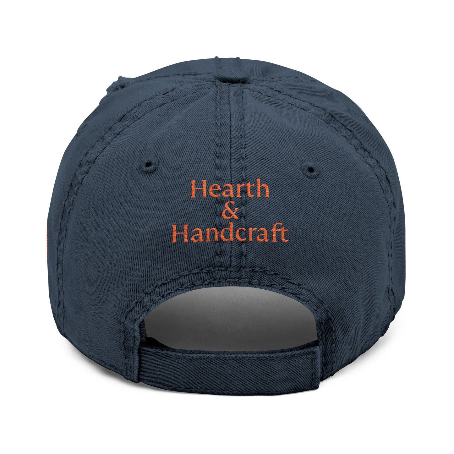 Hearth & Handcraft Vintage Logo Yam Distressed Embroidered Dad Hat