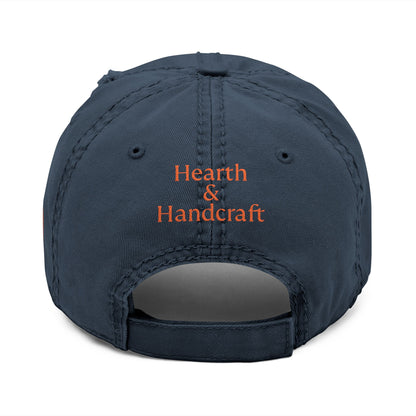 Hearth & Handcraft Vintage Logo Yam Distressed Embroidered Dad Hat