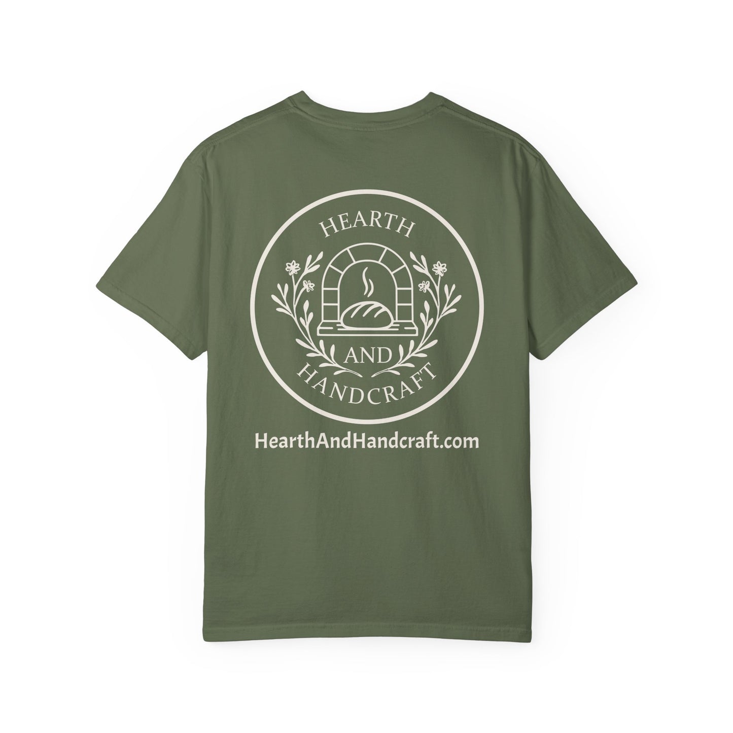Hearth & Handcraft Tee — Artisan Bakery Logo T‑Shirt