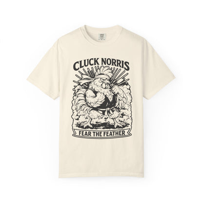 Cluck Norris Fear the Feather Chicken Humor