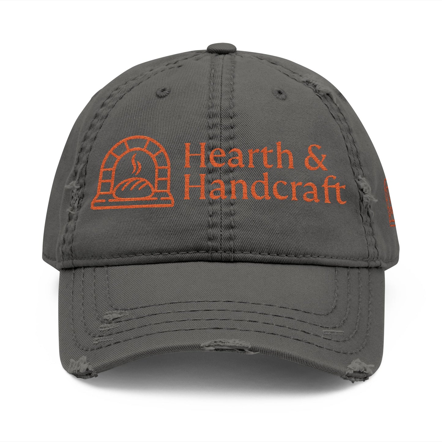 Hearth & Handcraft Vintage Logo Yam Distressed Embroidered Dad Hat