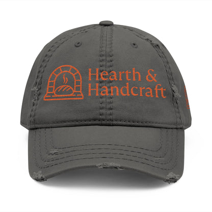 Hearth & Handcraft Vintage Logo Yam Distressed Embroidered Dad Hat