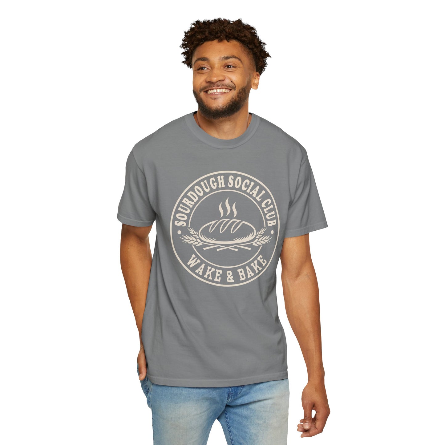 Sourdough Social Club Funny Bread Baking Baker Humor T-Shirt