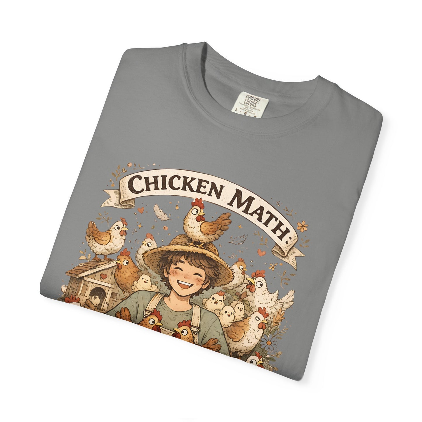 Chicken Math – It Just Happens Funny Chicken Keeper Humor