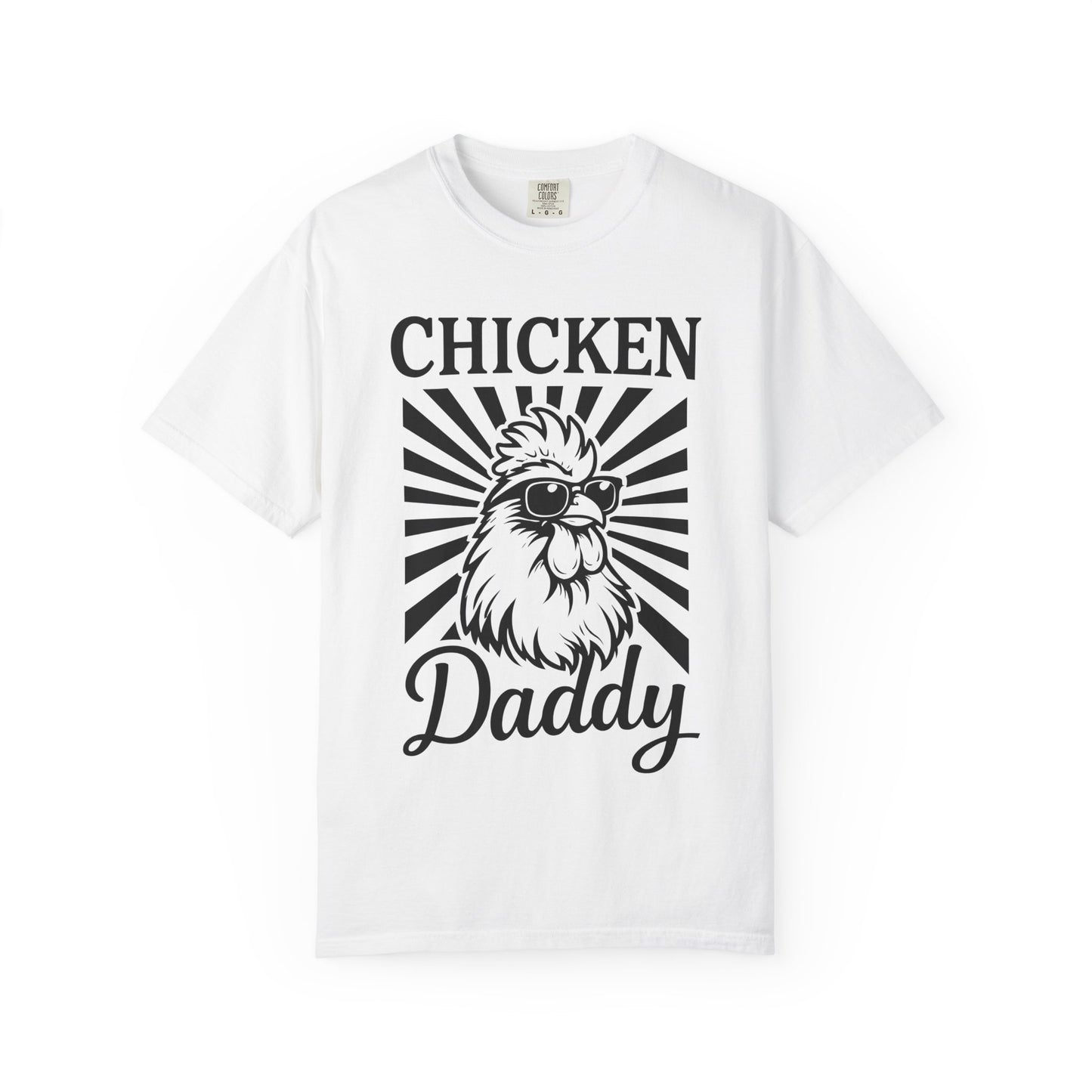 Chicken Daddy T-Shirt — Cool Rooster Graphic Tee for Poultry Lovers