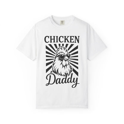 Chicken Daddy T-Shirt — Cool Rooster Graphic Tee for Poultry Lovers