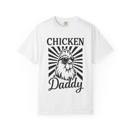 Chicken Daddy T-Shirt — Cool Rooster Graphic Tee for Poultry Lovers