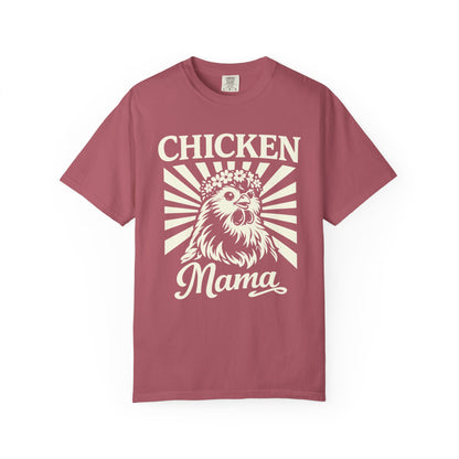 Chicken Mama T-Shirt — Retro Hen Farm Mom Tee