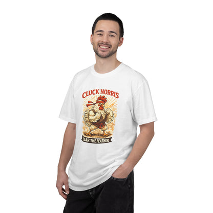 Cluck Norris "Fear the Feather" Graphic T-Shirt